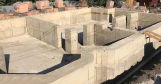 Фундамент с цокольным этажом под ключ заказать в Протвино -  фундамент цокольный этаж под ключ цена от 7318 руб за м2